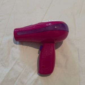 Pink and Purple Toy Hair Dryer